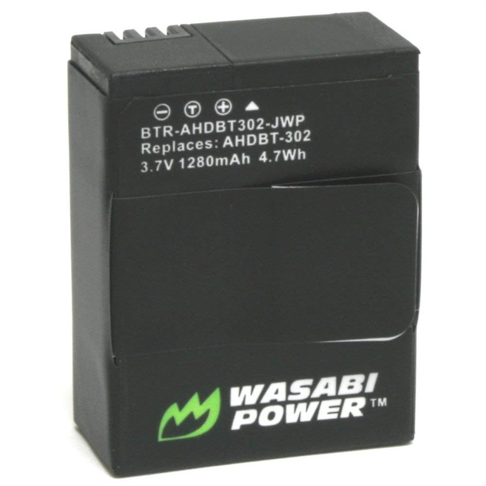 Kit de Bateria y Cargador Wasabi Power para Gopro Hero3